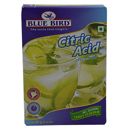 Buy Blue Bird Citric Acid 50 Gm Box Online at the Best Price of Rs 36 bigbasket