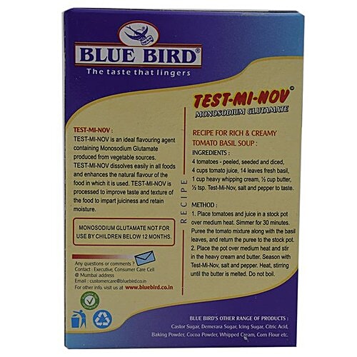 Blue Bird Ajinomoto - Test-Mi-Nov, 25 g Carton