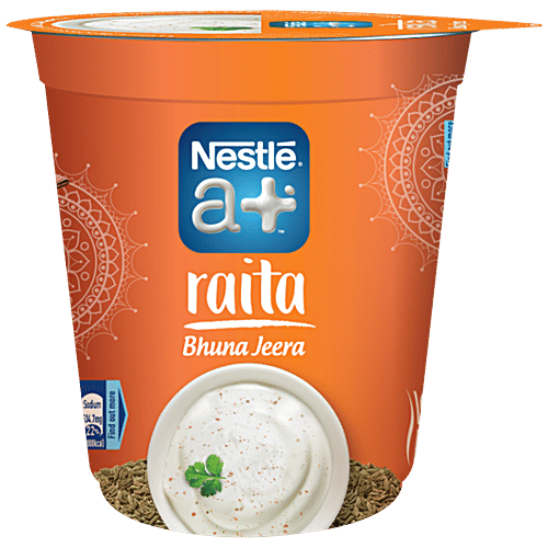 Nestle  Raita - Bhuna Jeera Curd, 380 g Cup 