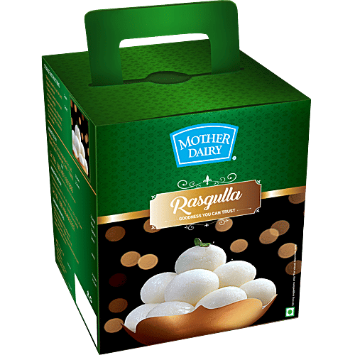 mother dairy Rasgulla, 1 kg  