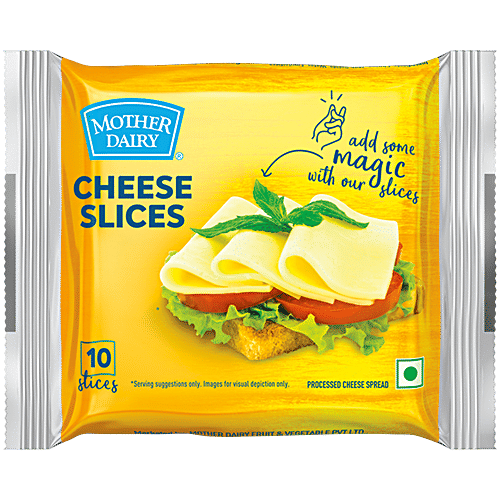 Mother Dairy Cheese - Slice, 200 g  