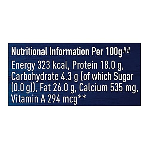 mother dairy Cheese - Cubes, 180 g (10 Cubes) 