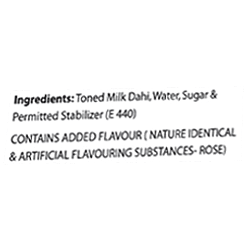 Amul Lassi - Rose Flavour, 1 L Carton 