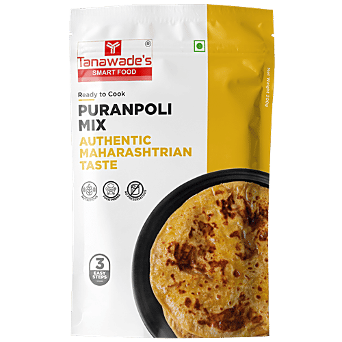 Tanawades Puranpoli Mix, 200 g No Added Preservatives, Artificial Color