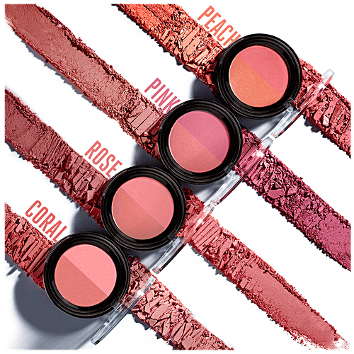 Lakme Absolute Face Stylist Blush - Duos, 6 g Pink Blush 