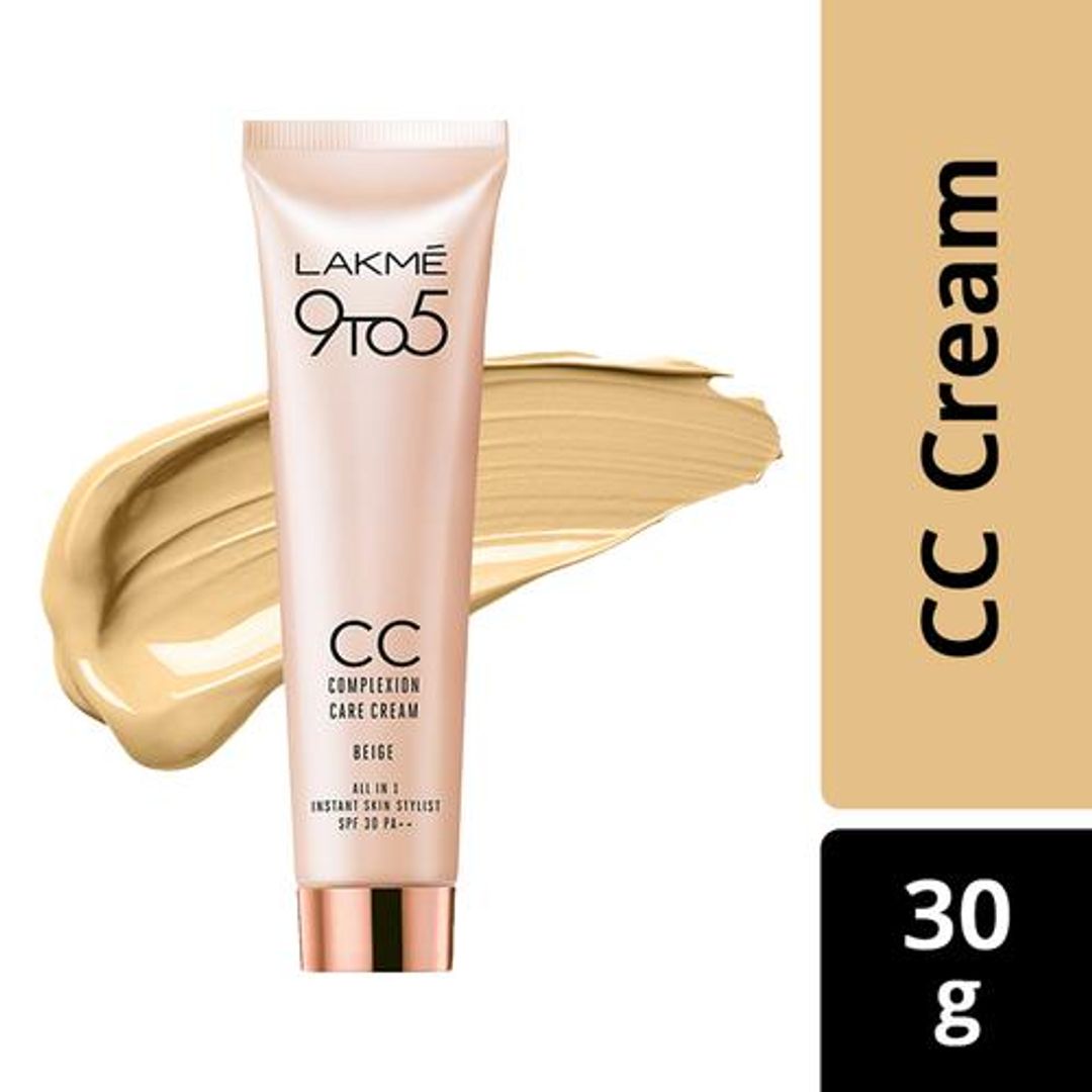 Lakme Face Cream - Complexion Care, 30 g Beige