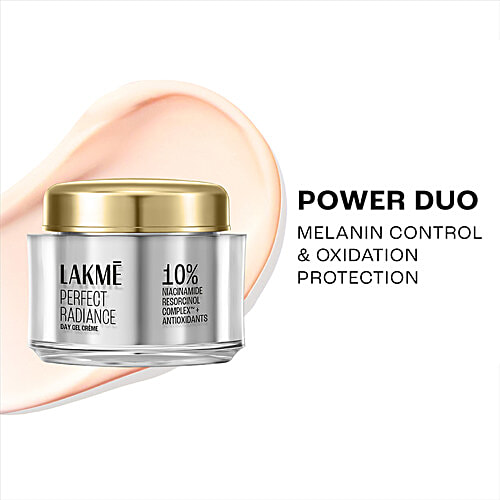 Lakme Lakme Perfect Radiance Day Gel Crème With 10% Niacinamide Resorcinol Complex & Antioxidants, 50 g