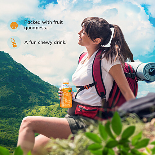 Mogu Mogu Orange Juice, 300 ml  Packed with fruit goodness
  Fun chewy drink