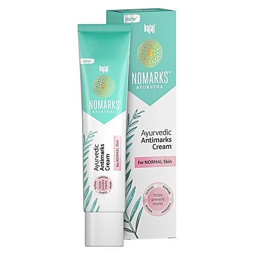 Bajaj Nomarks - Ayurvedic Antimarks Cream For Normal Skin, 25 g  