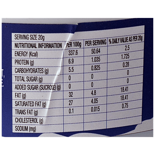 Buy D'Lecta Processed Cream Cheese Online at Best Price of Rs 330