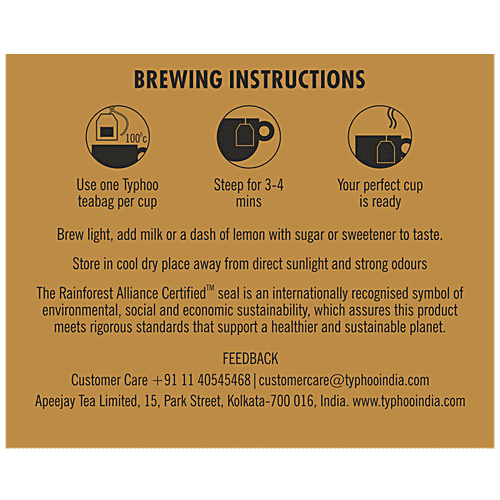 Typhoo Tea - Premium Darjeeling, 45 g (25 Bags x 1.8 g each) 