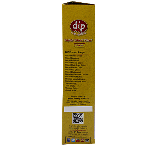 Dip Whole Wheat - Jeera Khari, 200 g  