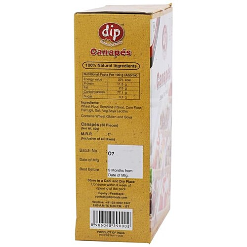 Dip Canapes, 40 g Pack of 50 