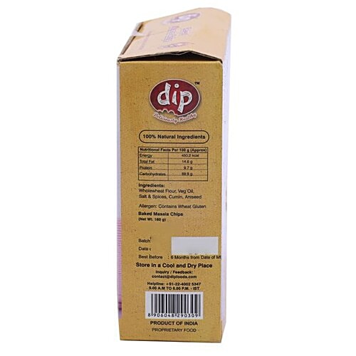 Dip Baked - Masala Chips, 180 g  