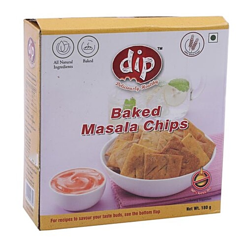 Dip Baked - Masala Chips, 180 g  
