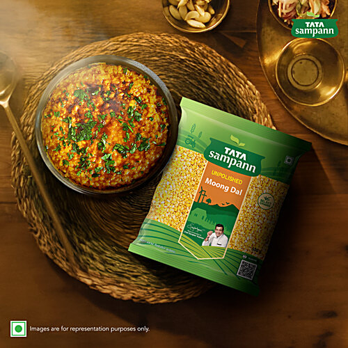 Tata Sampann Unpolished Moong Dal, 500 g