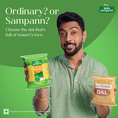 Tata Sampann Unpolished Moong Dal, 500 g