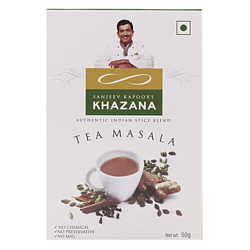 Buy Sanjeev Kapoors Khazana Masala Tea 50 Gm Online at the Best Price