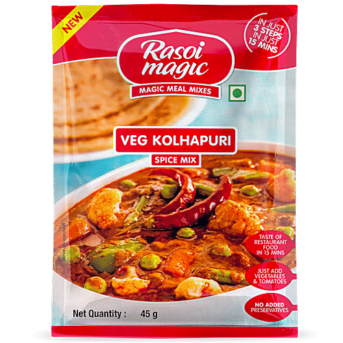Buy Rasoi Magic Spice Mix Veg Kolhapuri 45 Gm Online at the Best Price