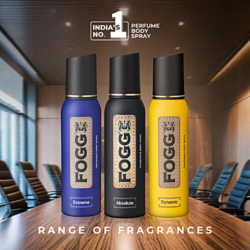 Fogg Absolute, No Gas Perfume Body Spray For Men, Long Lasting Deodorant, 150 ml