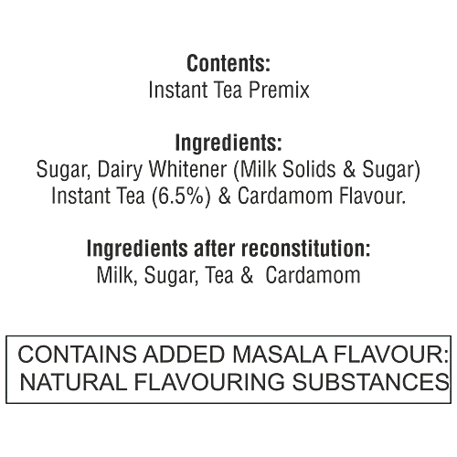 Wagh Bakri Instant Tea Premix - Elaichi, 140 g Carton Tastes Like Home-Made Tea