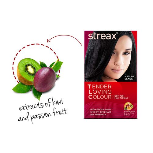 Buy Streax Tlc Hair Colour - No 1 (Non Ammonia) Online at Best Price of Rs  320 - bigbasket