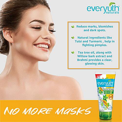 everyuth face wash for blackheads