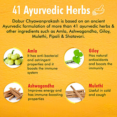 Dabur Sugar Free 3X Immunity Action Chyawanprakash, 900 g Jar Boost Immune System