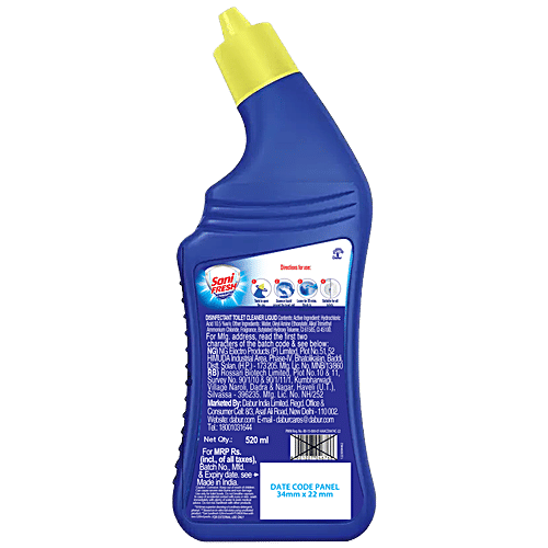 Buy SANIFRESH Liquid Toilet Cleaner, Advanced Thicker Formulation