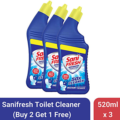 Buy SANIFRESH Toilet Cleaner Advanced Thicker Formulation Online at