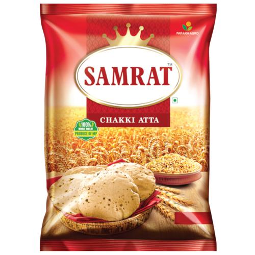 Samrat  Premium Chakki Atta/Gavhache Peeth, 10 Kg Pouch 