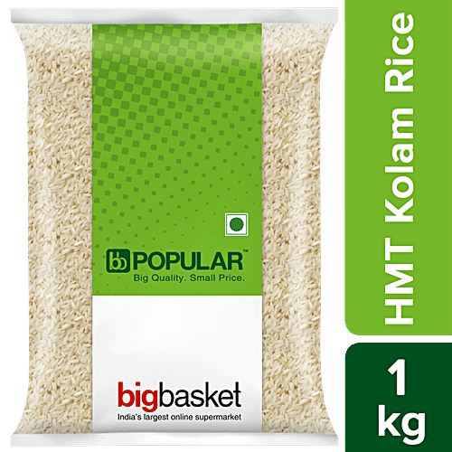 bb Popular Rice/Tandul - HMT Kolam, 1 kg (6 - 11 Months Old) 