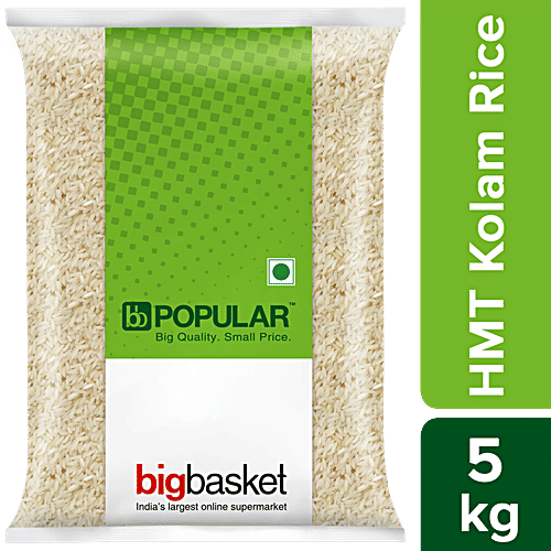bb Popular Rice/Tandul - HMT Kolam, 5 kg (6 - 11 Months Old) 
