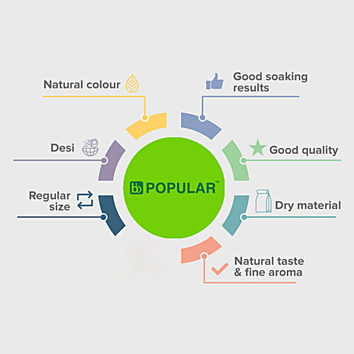 bb Popular Masoor Dal/Erra Pappu, 500 g Pouch 