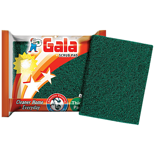 Buy Gala Scrubber Scrub Pad 5 pcs (10 cm X 7.5 cm) Online at Best