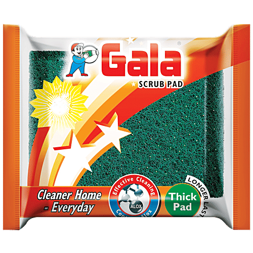 Buy Gala Scrubber Scrub Pad 5 pcs (10 cm X 7.5 cm) Online at Best