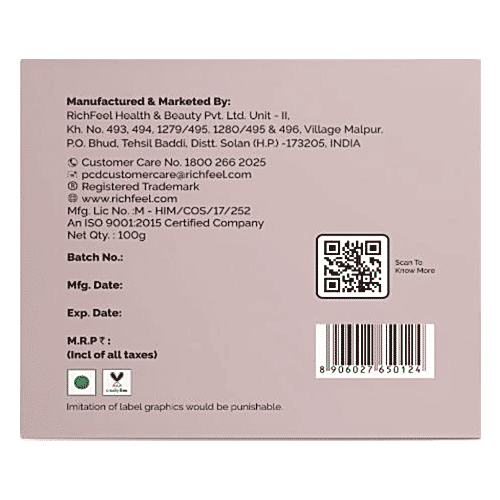 Richfeel Hair Oil - Brahmi Hair Pack, 100 g  