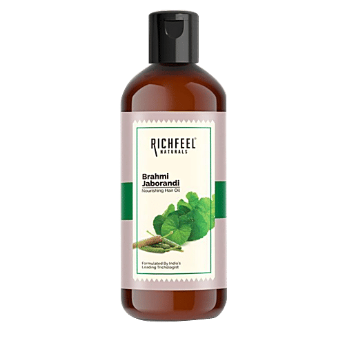 Buy Richfeel Hair Oil Brahmi Jaborandi 100 Ml Online at the Best Price