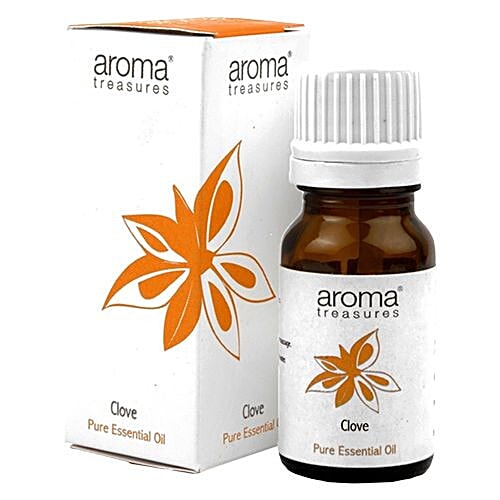 Aroma Treasures Clove Essentail Oil - 100% Pure & Natural, 10 ml  