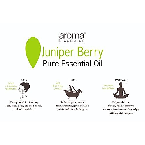 Aroma Treasures Juniper Berry Essential Oil, 10 ml  