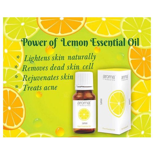 Aroma Treasures Lemongrass Essential Oil - 100% Pure & Natural, 10 ml  