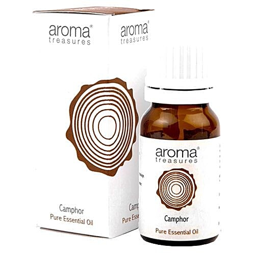 Aroma Treasures Camphor Essential Oil - 100% Pure & Natural, 10 ml  