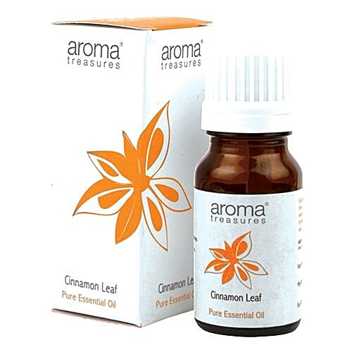 Aroma Treasures Cinnamon Leaf Essential Oil - 100% Pure & Natural, 10 ml  