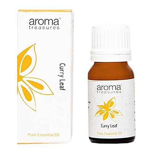 Aroma Treasures Curry Leaf Essential Oil - 100% Pure & Natural, 10 ml  
