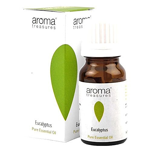 Aroma Treasures Eucalyptus Essential Oil - 100% Pure & Natural, 10 ml  