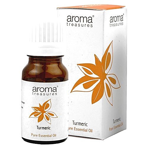 Aroma Treasures Turmeric Essentail Oil - 100% Pure & Natural, 10 ml  