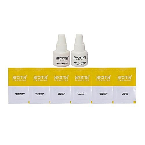 Aroma Treasures Royal Gold Facial Kit For Oily Skin - Single Time Use, 20 g  