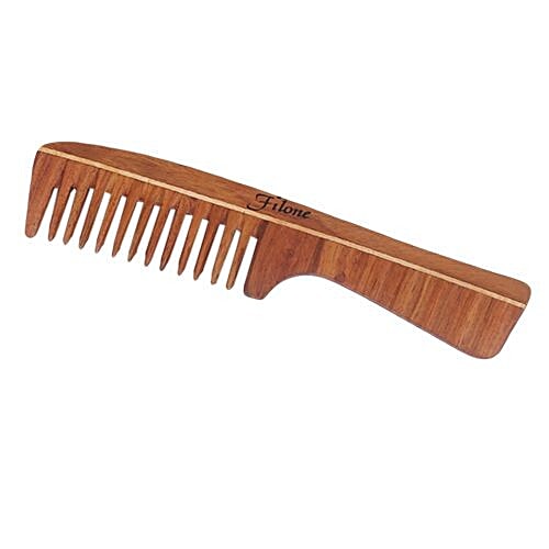 Filone Wooden Handle Comb - W09, 1 pc  