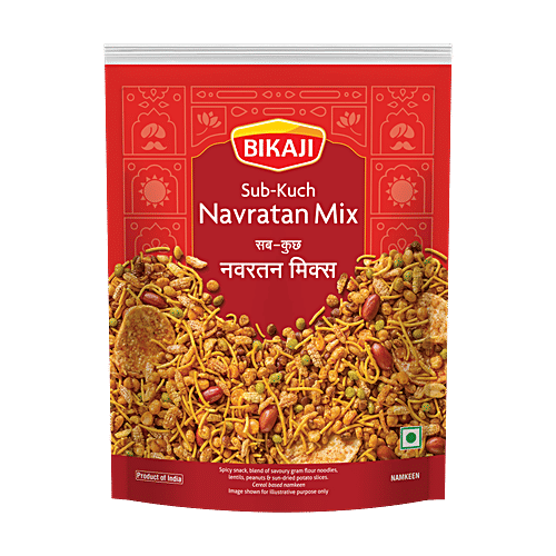 Bikaji Namkeen - Navrattan Mix, Sub Kuch, 400 g Pouch 