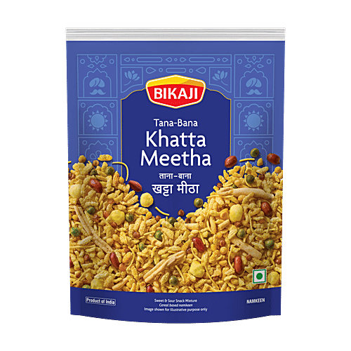 Bikaji Namkeen - Khatta Meetha, Tana Bana, 400 g Pouch 